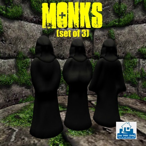 Halloween - Monks (Set of 3) 