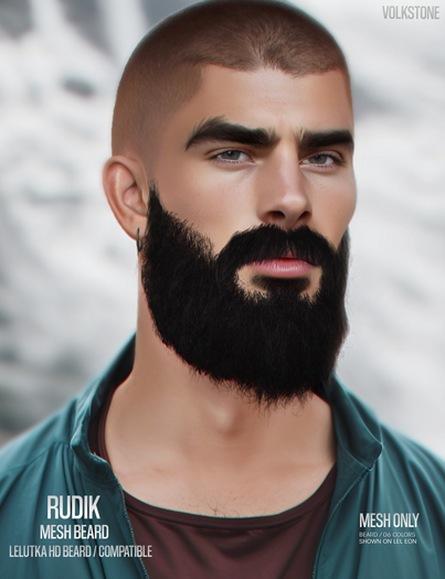 Volkstone Rudik Mesh Beard / Pack Gray
