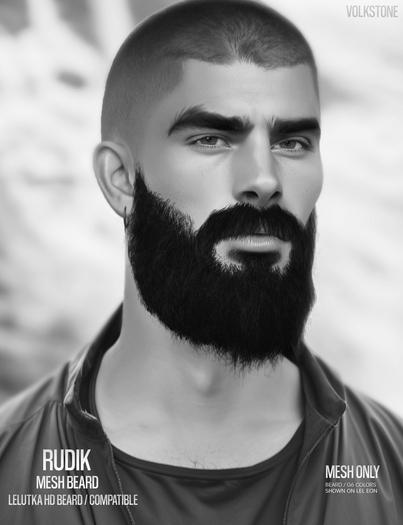 Volkstone Rudik Mesh Beard / FATPACK DEMO