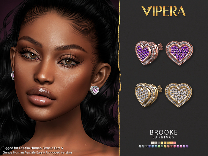 [VIPERA] Brooke Earrings
