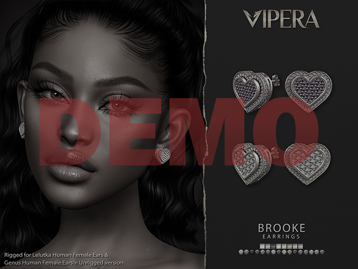 [VIPERA] DEMO Brooke Earrings