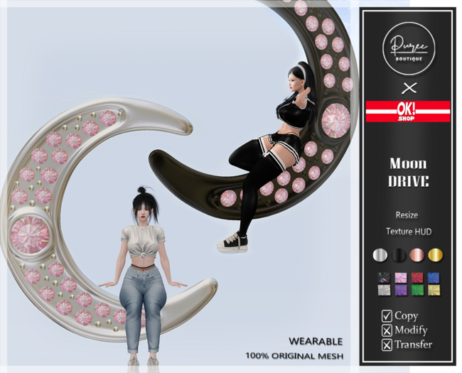 [PUREC] x OKSHOP: Moon drive FATPACK