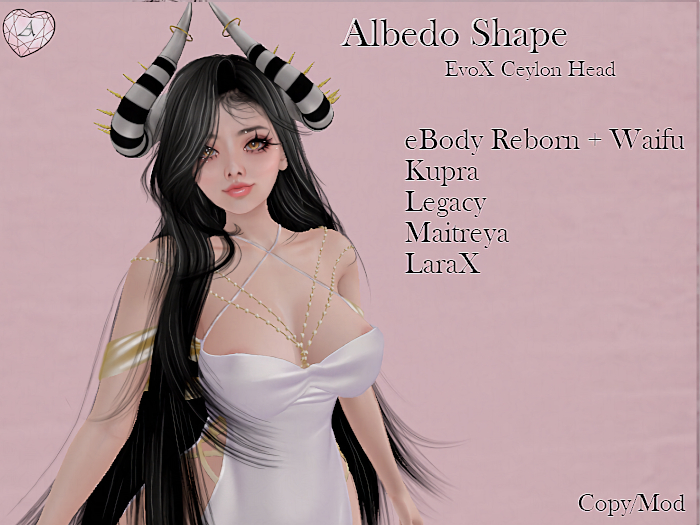 .:AFRIDITIS:. Albedo Shape (Ceylon Head) 