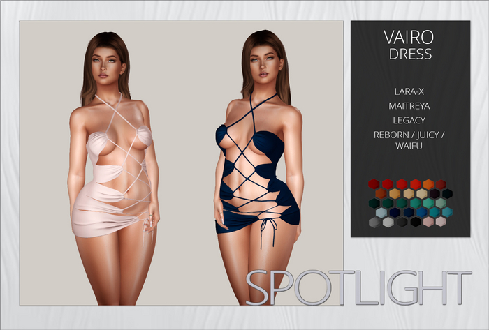 :SPOTLIGHT DEMO: VAIRO DRESS v2 [UNPACK HUD]