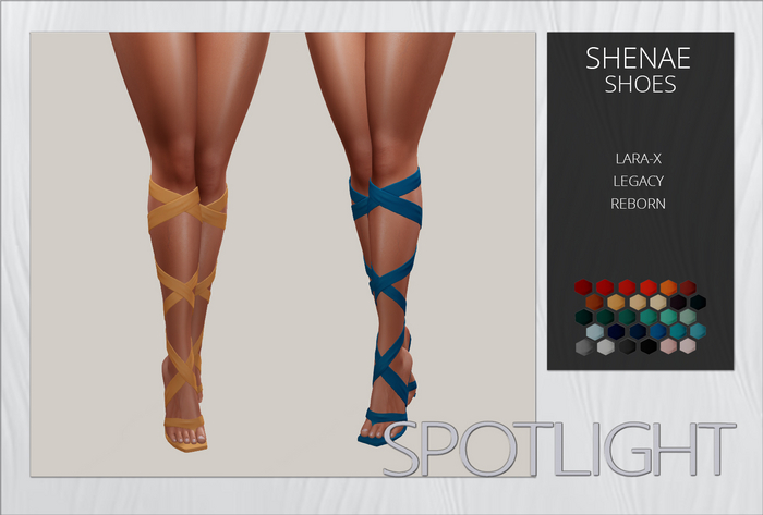 :SPOTLIGHT DEMO: SHENAE SHOES [UNPACK HUD]