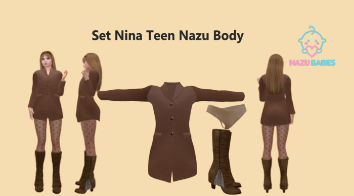 Set Nina Teen Nazu Body