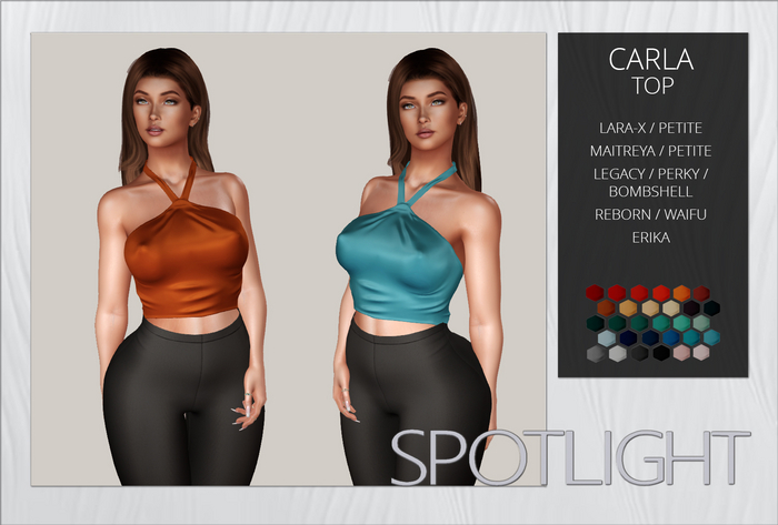 :SPOTLIGHT DEMO: CARLA TOP [UNPACK HUD]