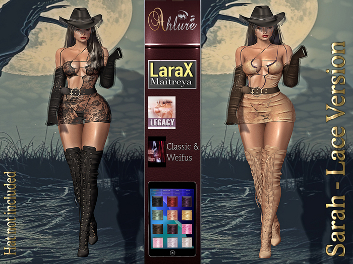 Ahlure -  Sarah Outfit  Lace Version(WEAR ME)