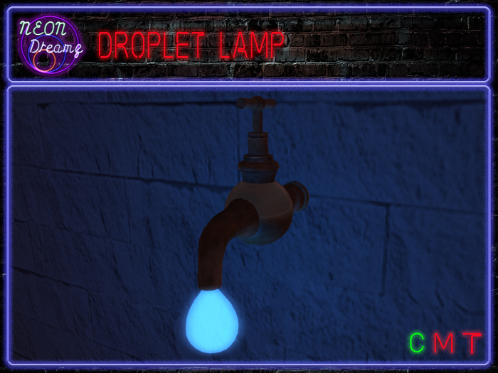 Neon Dreamz - Droplet Lamp