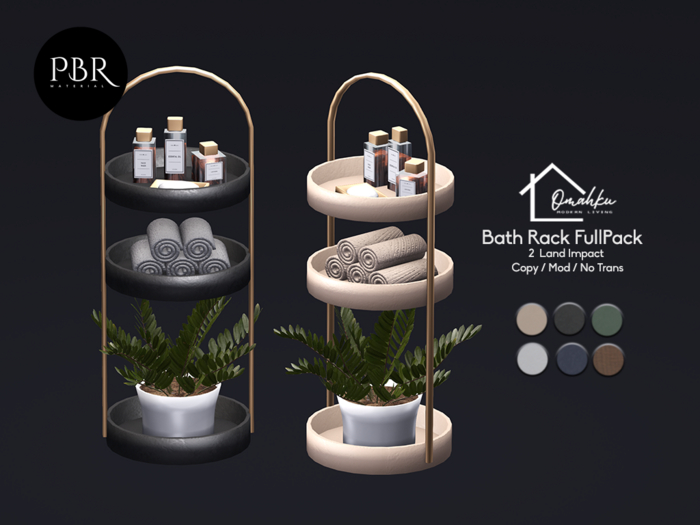 OMAHKU - Bath Rack FullPack