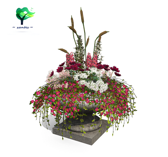 ~ xantes ~ Flowers Planter Ivanka (BOX)