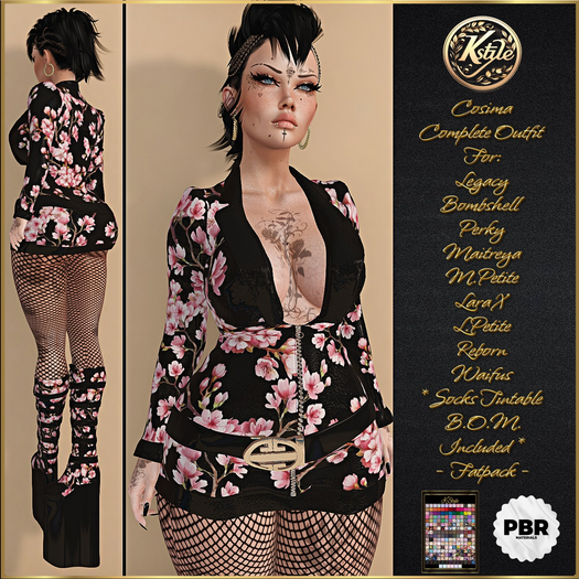 [K-Style] COSIMA COMPLETE OUTFIT - FATPACK #4