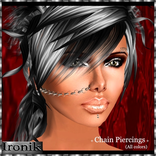 Ironik Kitties + Chain Piercing +