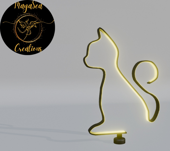 Kitty Desk Lamp Full Perm Mesh ♥