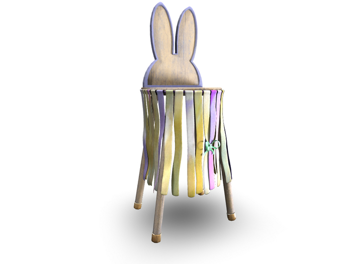 02 - BananaN - Darling set bunny chair RARE