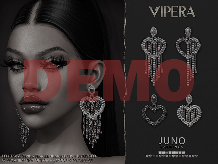 [VIPERA] DEMO Juno Earrings