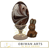 ChocoGlow Egg happy Easter
