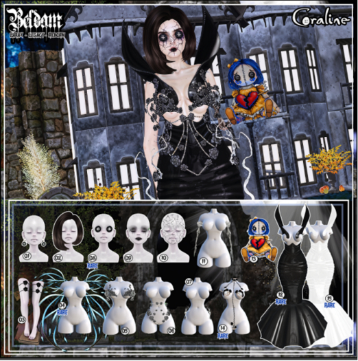 10 - BELDAM - CRACKED SKIN [SUGARDOLLS]