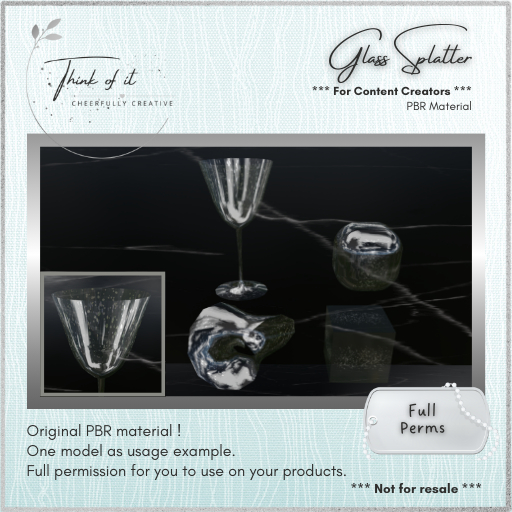 {ToI} Material - Glass Splatter - Full Perms