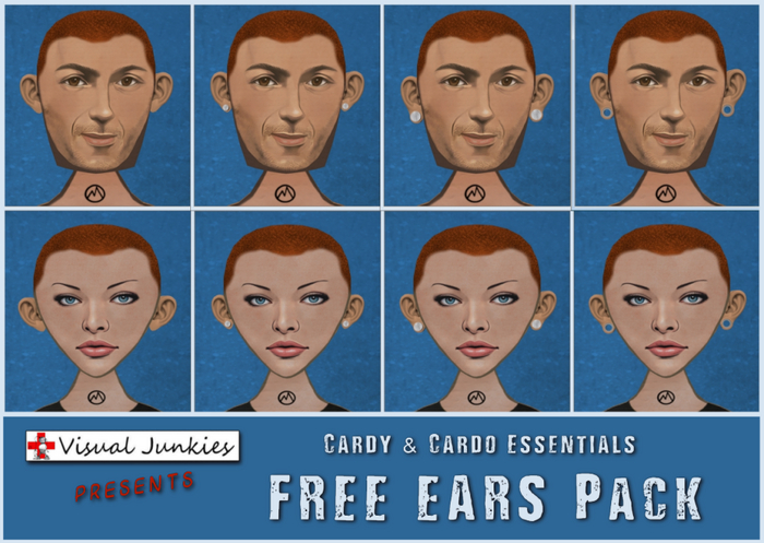 FREE Cardy & Cardo Ears pack YaY!
