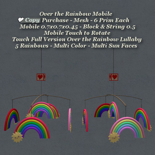 Over the Rainbow Mobile1