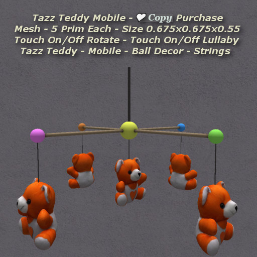 Tazz Teddy Mobile1