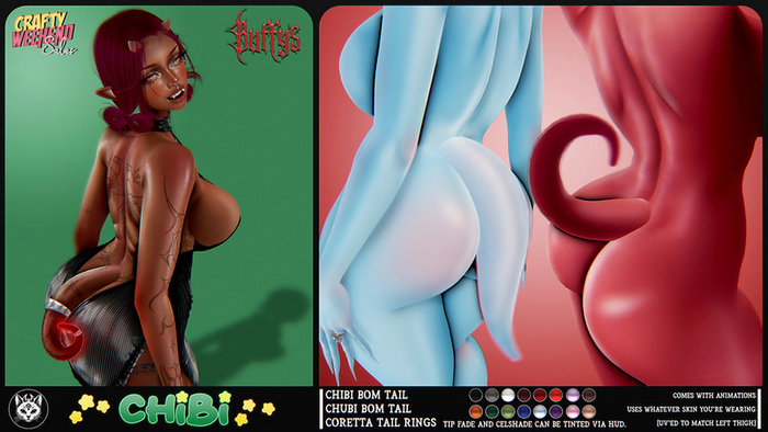 ! BUFFY'S ! - Coretta Tail Rings