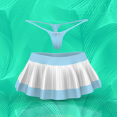 White Sky Bonbon KUPRA SKIRT