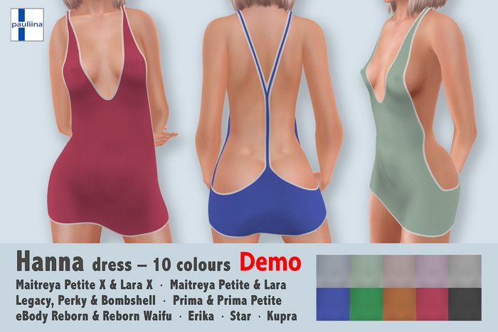 Hanna dress by PAULIINA - Demo