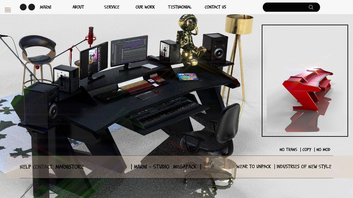 Marni - STUDIO DESK /  MEGAPACK