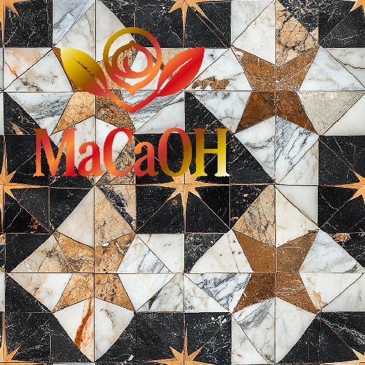 Materials Texture Marble with metal inlays
