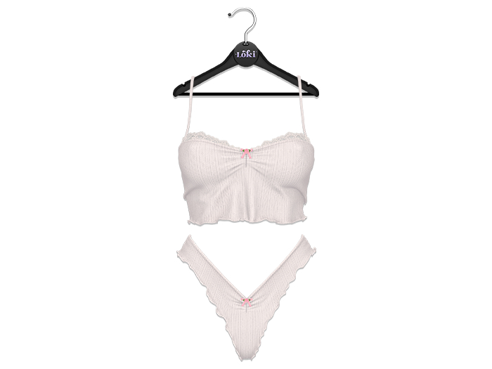Loki - Luna Delicate Set - White