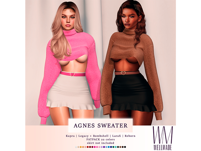 [WellMade] Agnes Sweater