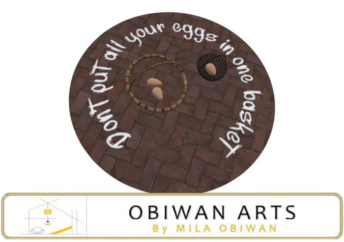Egg Wisdom Proverb Installation