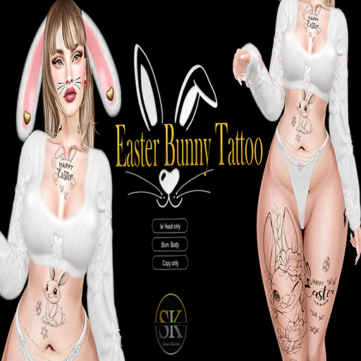 Easter Bunny Tattoo