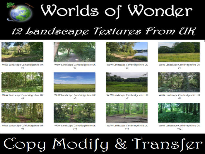 WoW 12 Landscape Textures From UK
