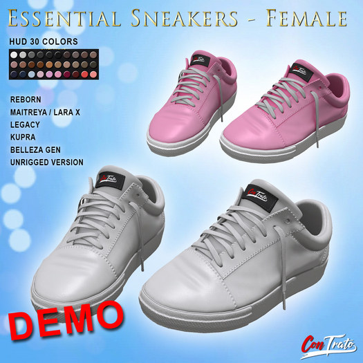 [ConTrato] Essential Sneakers Female DEMO