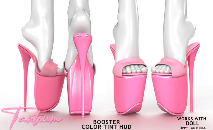 Tantrum - Doll Tippy Toe Heels - Booster