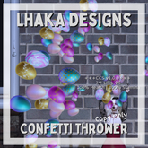 Confetti Thrower Tosser Easter Eggs yay