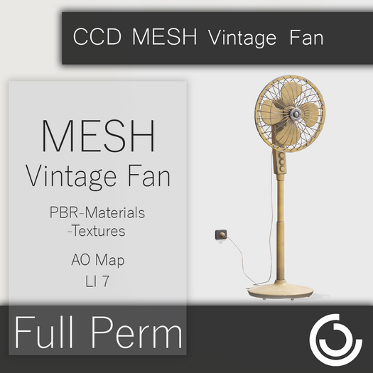 MESH Vintage Fan