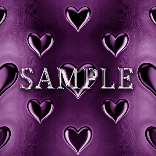 Zoy Texture [ Metallic Hearts Seamless 01 ] F