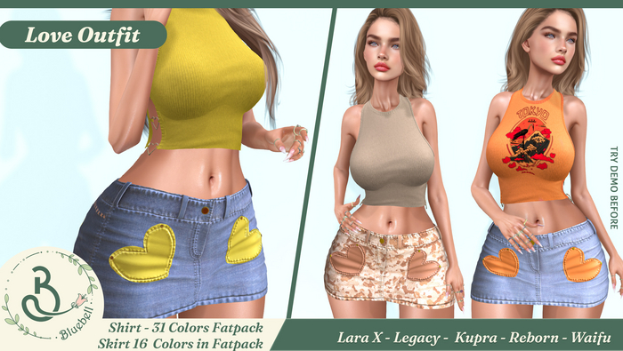 BLUEBELL Love Outfit DEMO