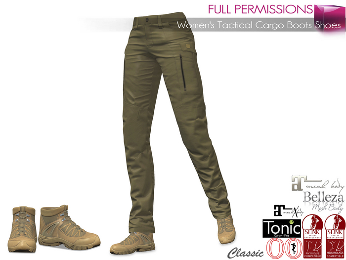 Full Perm Women's Tactical Cargo Boots Shoes For Maitreya 5.3 LaraX Slink Belleza Tonic Ocacin Classic Avatars