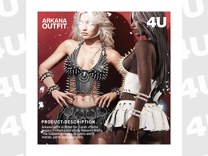 4U. Arkana Top - Fullpack