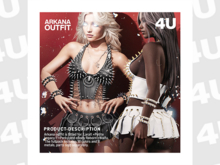 4U. Arkana Skirt - Fullpack