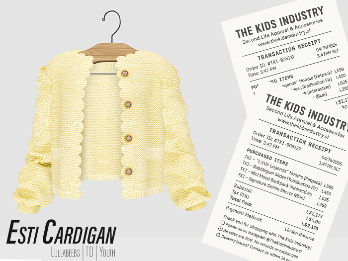 [TKI] Lemon Esti Cardigan