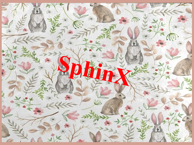 Bedroom Rabbit Elements (padded) AREA RUG [menu]