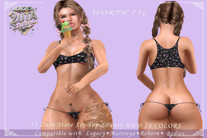 13 Zuta Store Set Top&Panty