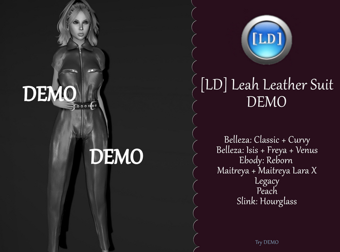 DEMO [LD] Leah Leather Suit