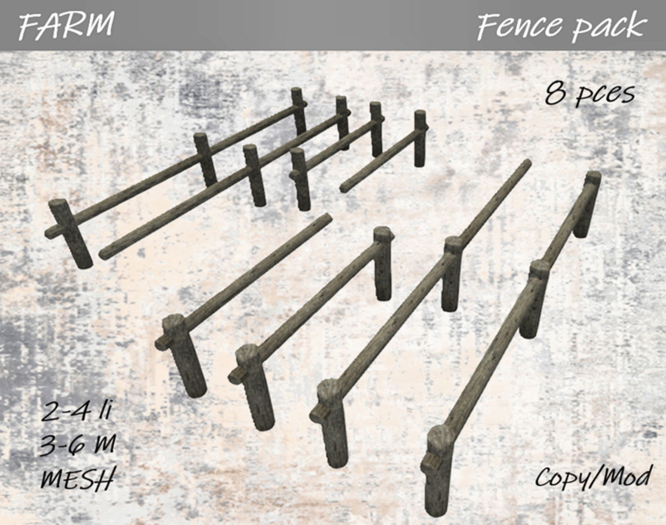 MY LITTLE FARM Fence Pack